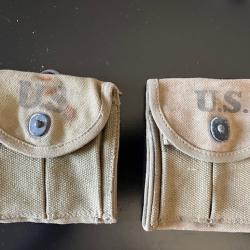 paire de pochettes USM1 reconditionnées par l'armée Française (anneau)