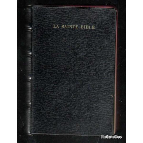 la sainte bible par louis segond , bible de mariage attribue en 1962 dans l'oise
