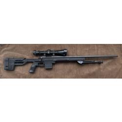 CARABINE REMINGTON 700 308 + CHASSIS ORYX + LUNETTE BUSHNELL 6500 + BI-PIED