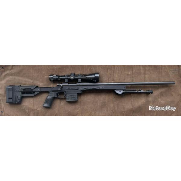 CARABINE REMINGTON 700 308 + CHASSIS ORYX + LUNETTE BUSHNELL 6500 + BI-PIED