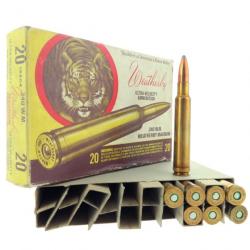 Boite de 8 Munitions 340 Weatherby Magnum 250gr Soft Point Weatherby