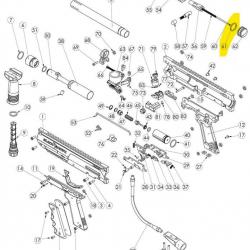 Joint Bumper Arriere - SW1 Valken 61