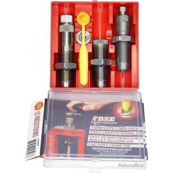 LEE PACESETTER DIE - 3 OUTILS -7,65X53 MAUSER