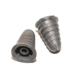 Bouchons de rechange Torque Gris pour Peltor LEP-100 et EEP-100