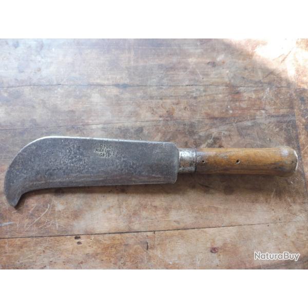 machette serpe serpette ww1 1916 poilu tranche