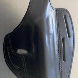 Holster neuf  GK PRO pour droitier en cuir noir pour pistolet Beretta 92F / MAS G1