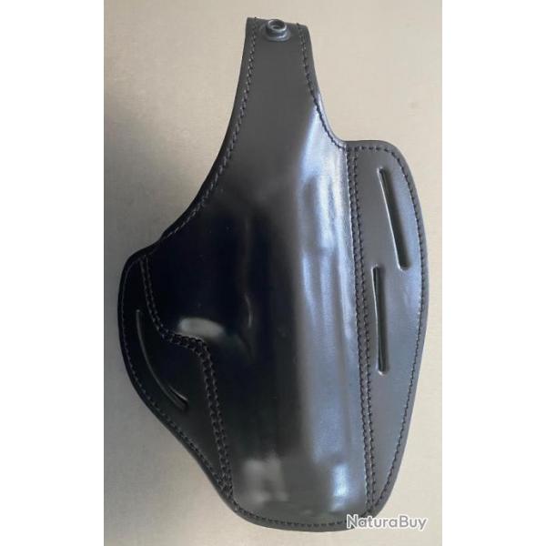 Holster neuf  GK PRO pour droitier en cuir noir pour pistolet Beretta 92F / MAS G1