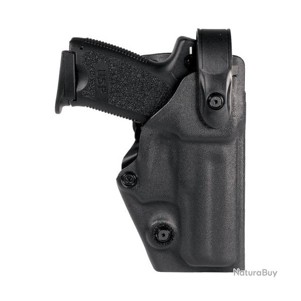 Holster droitier Vegatek Top VKT804 noir pour GLOCK 17/19/22/23