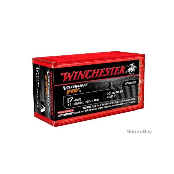 Munitions WINCHESTER cal.17hmr varmint hv par 50