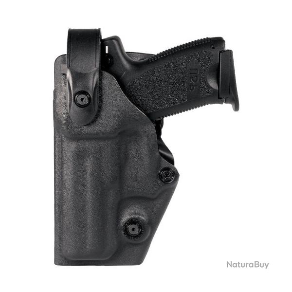 Holster GAUCHER Vegatek Top VKT804 noir pour GLOCK 17/19/22/23