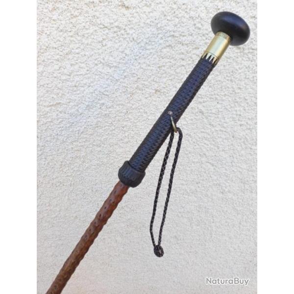 SUPERBE  BATON DE MARCHE  BASQUE  " MAKILA "  .  ANNEE  :  1933  .  SANS  DARD  .