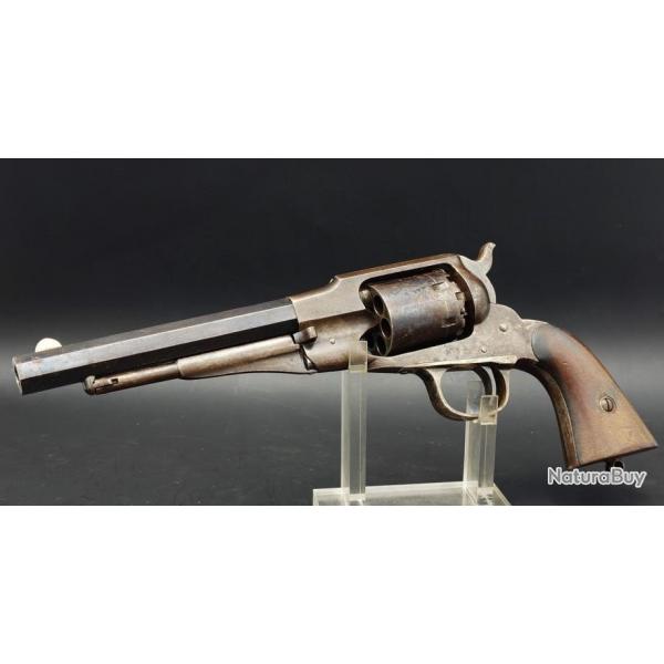 REMINGTON NEW MODEL S/A BELT REVOLVER 1865-1873 3000 Exemplaires CALIBRE 36 PN - USA XIX Trs bon  