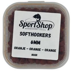 SPORTSHOP PELLETS D'ESCHAGES SOFTHOOKERS ORANGE 80GR 8mm