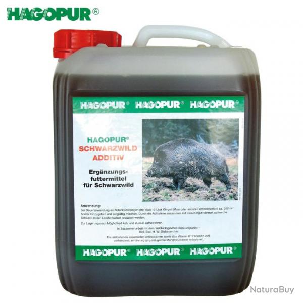 Additif attractant HAGOPUR  base de vitamine pour sanglier Hagopur 5L