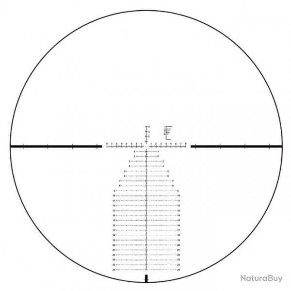 LUNETTE CONTINENTAL X6 4-24X56 FFP 34MM RET 34FFP