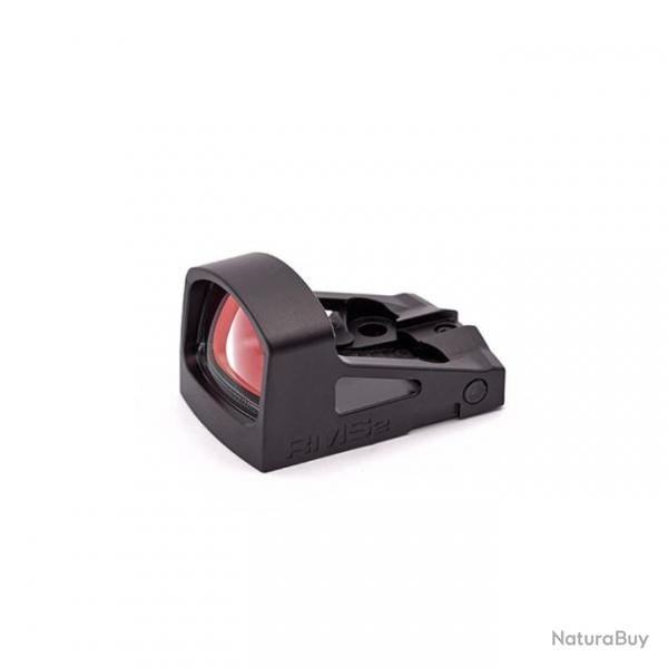 SHIELD RMS2 Reflex Mini Sight 2.0 - Lentille en verre, taille de point: 4 MOA