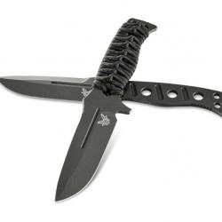 Benchmade ADAMAS FIXE, Cerakote Noir 375BK-1