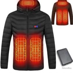 Veste Chauffante Electrique USB Confort++. LIVRAISON OFFERTE