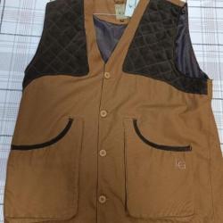 DESTOCKAGE GILET DE CHASSE LOVERGREEN REF NEUF TAILLE XXL A 40 EUROS REF134