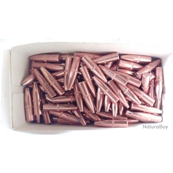 100 Ogives LAPUA Calibre 243 - 6.5 g / 100 grains