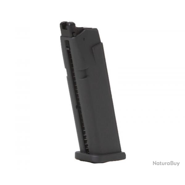 Chargeur Co2 15 billes pour Glock 17 Gen 4 Cybergun KWC Noir