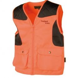 DESTOCKAGE GILET DE CHASSE TREELAND REF250TK NEUF TAILLE 12ANS  A 10 EUROS REF157