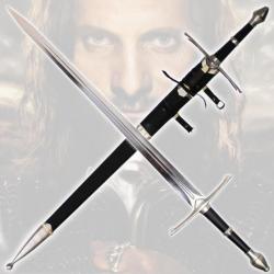 Epée Aragorn Anduril Améliorée dans le Seigneur des Anneaux