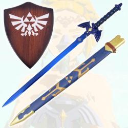 Pack Epée Lumière Master Sword Lame Purificatrice - Zelda + Support