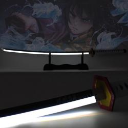 Katana à LED Acier de Giyuu Tomioka dans Demon Slayer