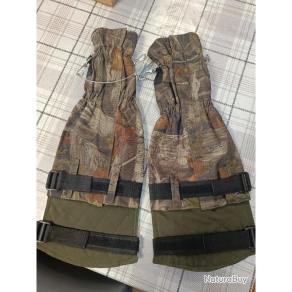 DESTOCKAGE GUETRE CAMO RE NEUF TAILLE UNIQUE A 10 EUROS REF162