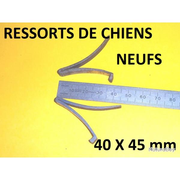 paire ressorts de chiens NEUFS fusil 40x45 mm juxtapos hammerless - VENDU PAR JEPERCUTE (SZA987)