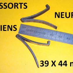 paire ressorts de chiens NEUFS fusil 39X44 mm juxtaposé hammerless - VENDU PAR JEPERCUTE (SZA989)