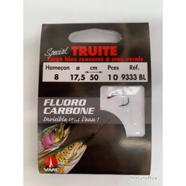 Hameons monts VMC Spcial truite fluorocarbone n8