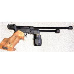 Pistolet de compétition FEINWERKBAU C10 au CO2 droitier OU gaucher cal. 4.5mm + cylindre CO2 12g