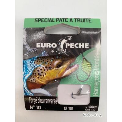 Hameçons Montés Ragot Spécial Truite Appats Naturels - Pêche Truite