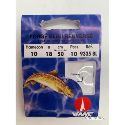 10 Hameçons Montés VMC Spécial Truite – Taille 8 – Neufs Sous Emballage