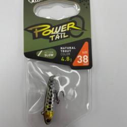 Fiiish Stickbait coulant Power Tail Fresh Water Slow 4.8g 38 mm colo troute