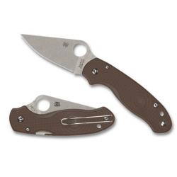 SPY C223PBN15V Couteau pliant Spyderco Para 3 marron sprint