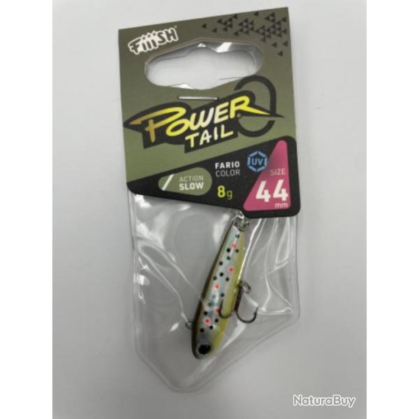 Leurre Dur Power Tail Fiiish X-Fast 4.4cm, 8g  trout