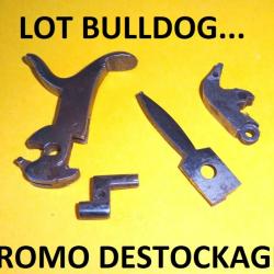 LOT pieces BULLDOG VELODOG LEFAUCHEUX CYCLISTE 6mm revolver - VENDU PAR JEPERCUTE (GE60)