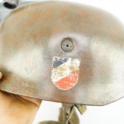 Casque Allemand parachutiste seconde guerre mondiale 1 sans prix de réserve