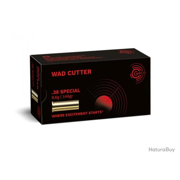 GECO .38 Special WC WAD CUTTER 9,6g