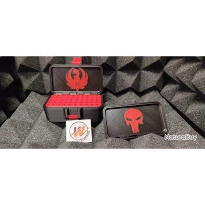 Boîte De Rangement Pour Munitions 22LR - Impression 3D - Logo Ruger
