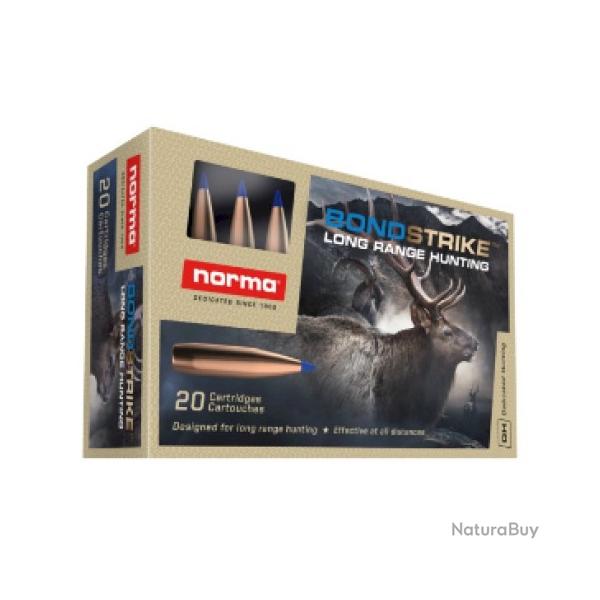 2 BOITES  DE 20 BALLES NORMA BONDSTRIKE EXTREME CAL 6.5 CREEDMOOR 9.27G 143GR