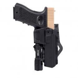 Holster Glock 17 Lampe - Retention Active - SKX INDUSTRIES