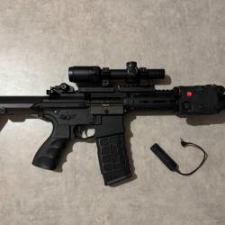 PDW 15 CQB G&G AEG + Equipements