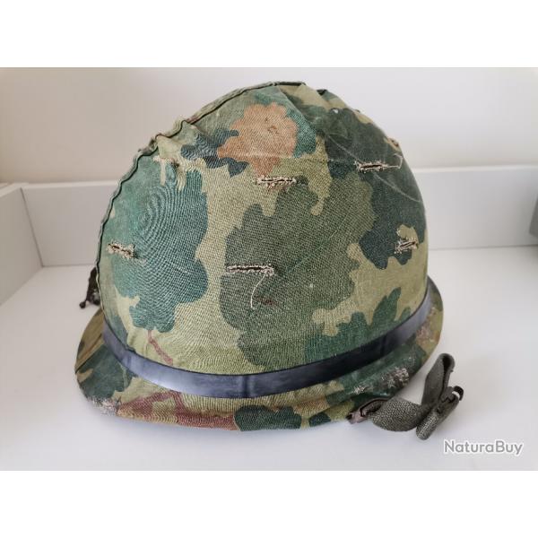 Casque USMC guerre du Vietnam complet Westinghouse