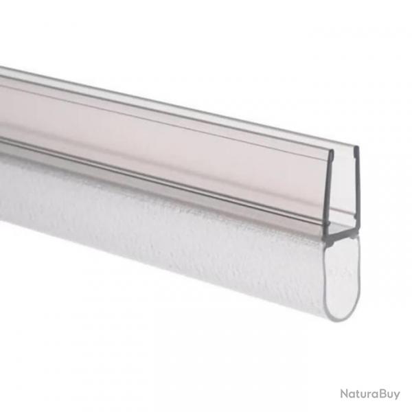 Joint bas d'tanchit horizontal 100cm transparent pour verre 4-5mm Outillage Online