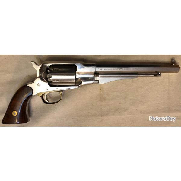 REVOLVER POUDRE NOIRE 1858 REMINGTON NEW MODEL ARMY INOX RGS44