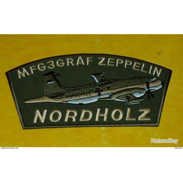 TISSU PATCH : NORDHOLZ MFG3GRAF ZEPPELIN, LONGUEUR13CM , BON ETAT VOIR PHOTOS . POUR TOUT RENSEIGN